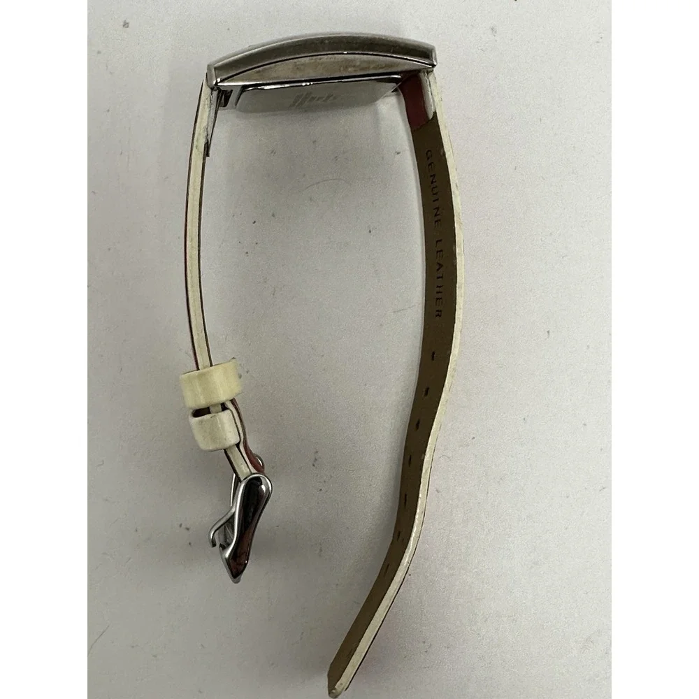 Anne Klein 10/6455 New Battery Ladies Tank Watch 20MM 6.75